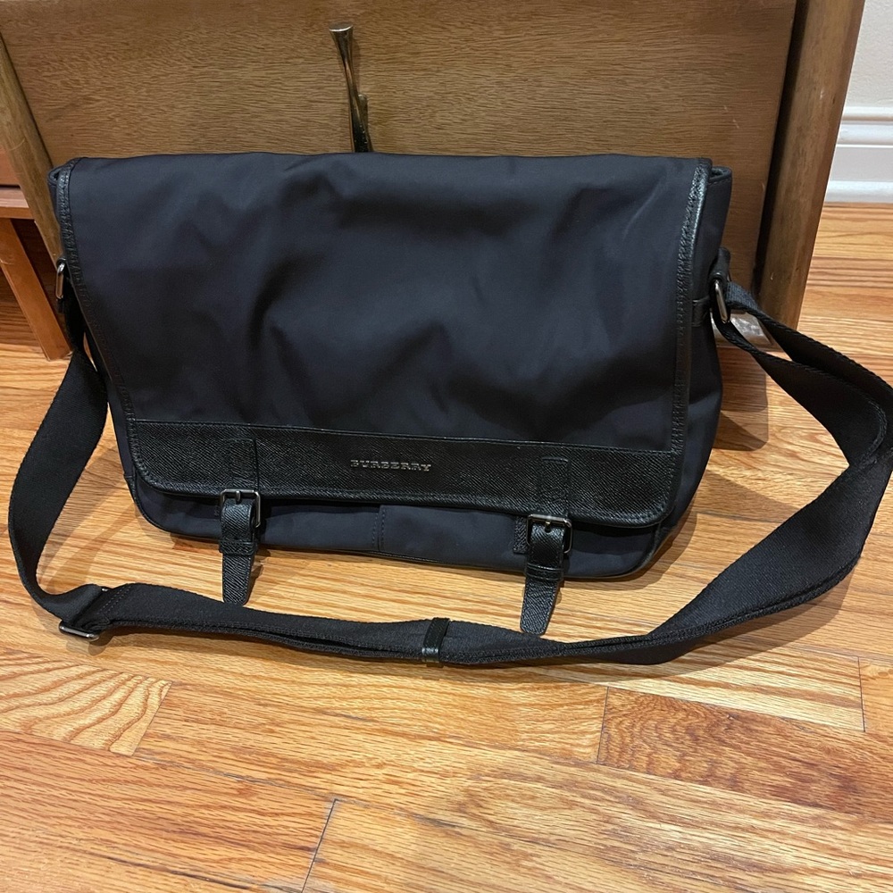 Burberry Soft Sided Nylon Briefcase